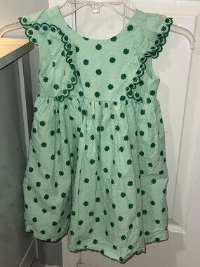 Isaac Mizrahi Girls Shamrock Dress Size 4